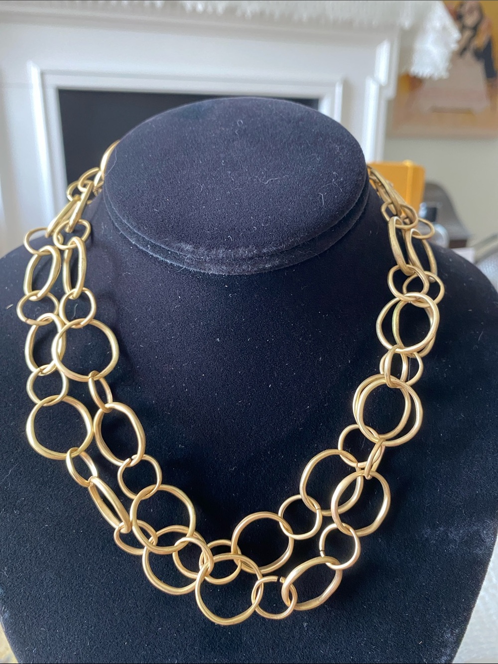 Gold Multi-Link Chain Necklace - Women Jewelry